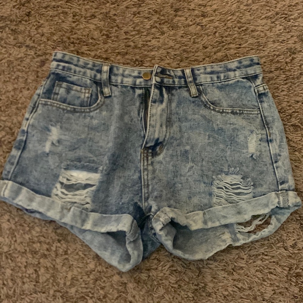 jean shorts
